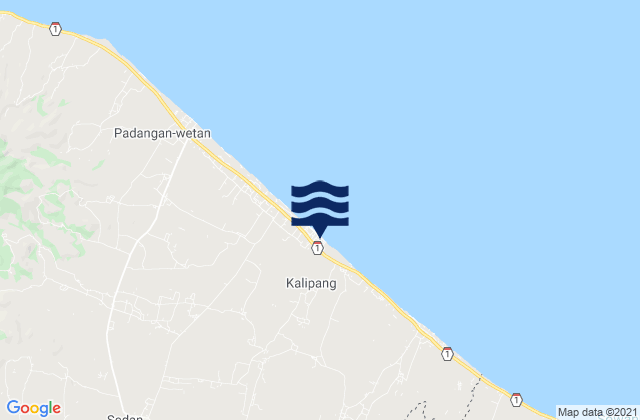 Tanjungan, Indonesia潮水