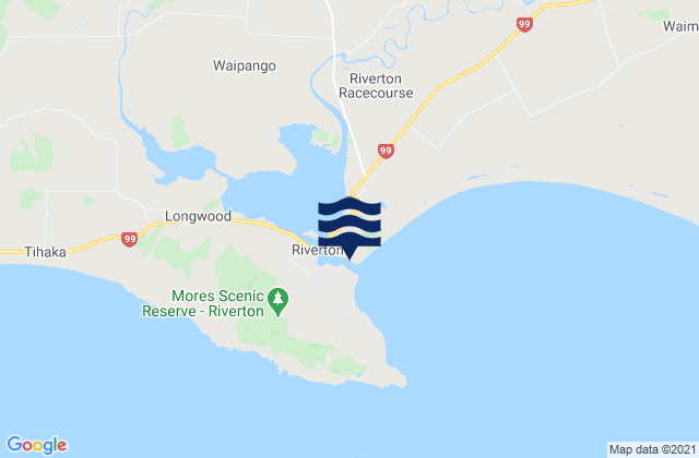 Taramea Bay, New Zealand潮水