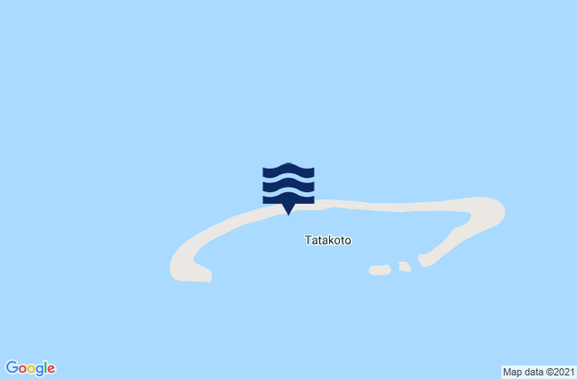 Tatakoto, French Polynesia潮水