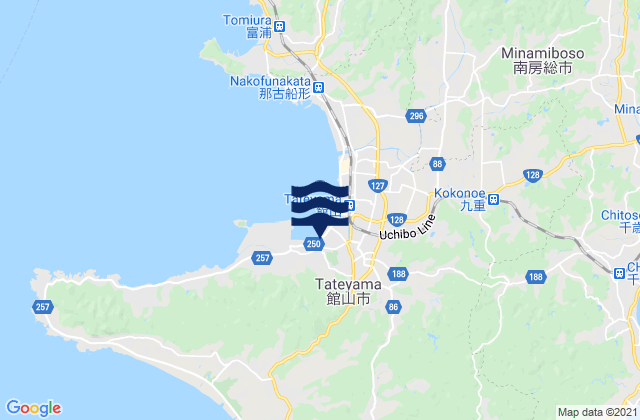 Tateyama-shi, Japan潮水