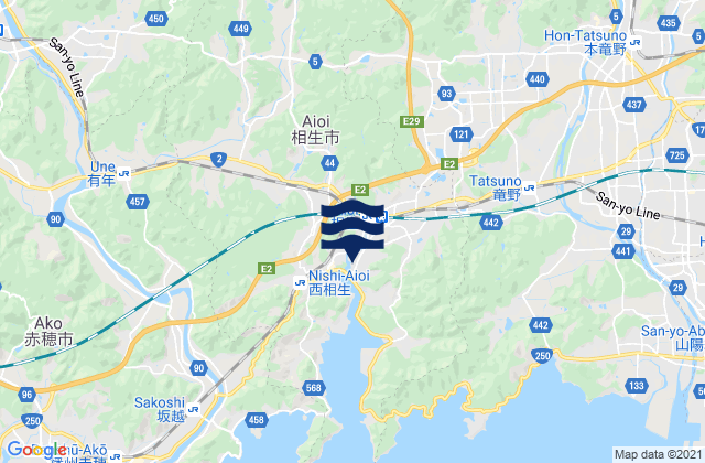 Tatsuno-shi, Japan潮水