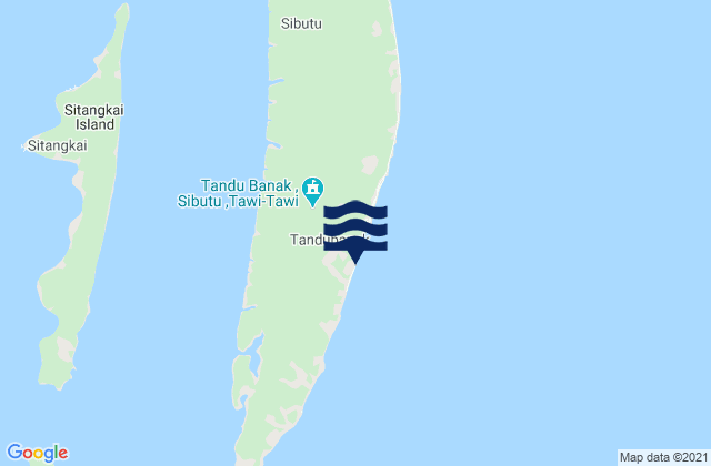 Taungoh, Philippines潮水