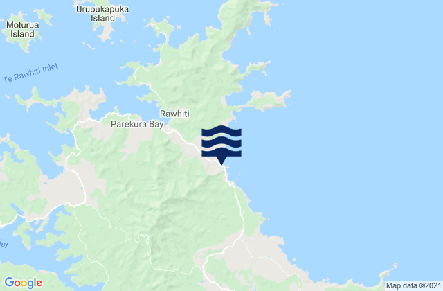 Taupiri Bay, New Zealand潮水