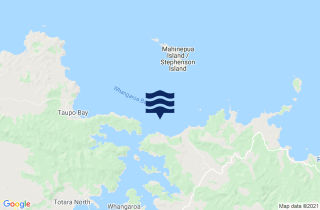 Tauranga Bay, New Zealand潮水