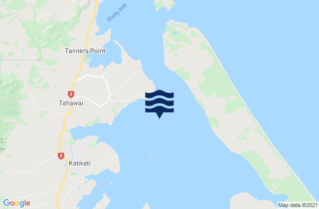 Tauranga Harbour, New Zealand潮水