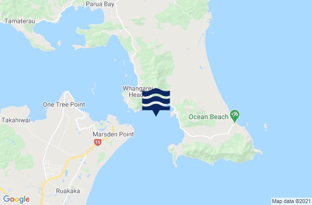 Taurikura Bay, New Zealand潮水