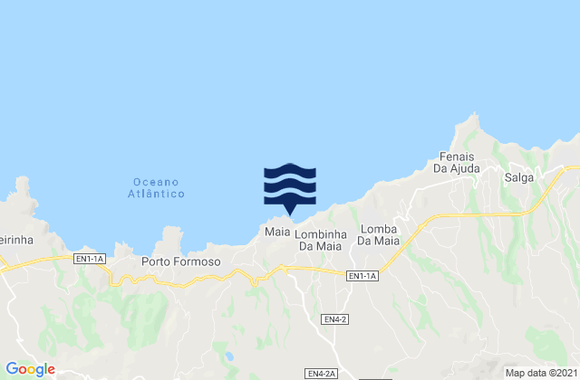 Terceira - Santa Catarina, Portugal潮水