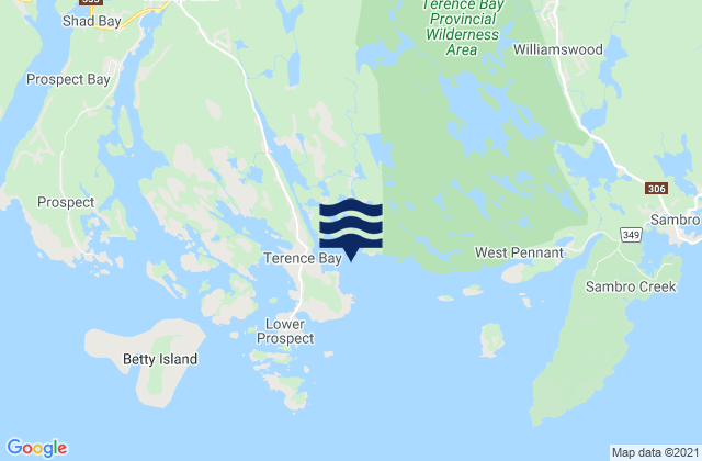 Terence Bay, Canada潮水