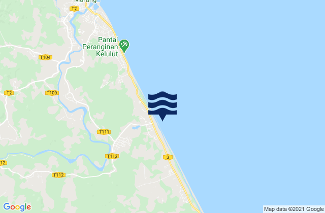 Terengganu, Malaysia潮水