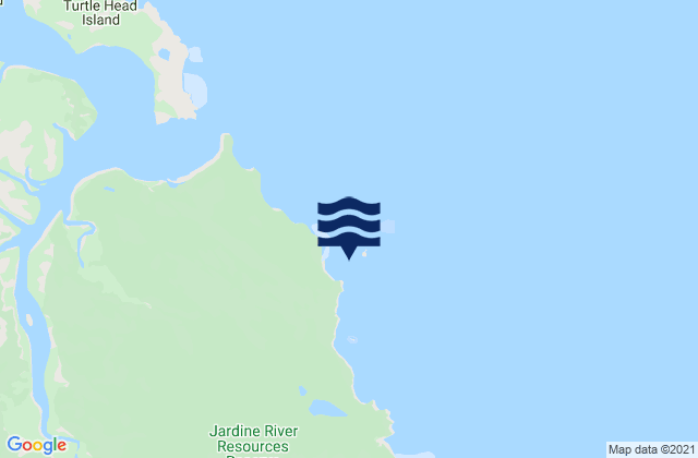 Tern Island, Australia潮水