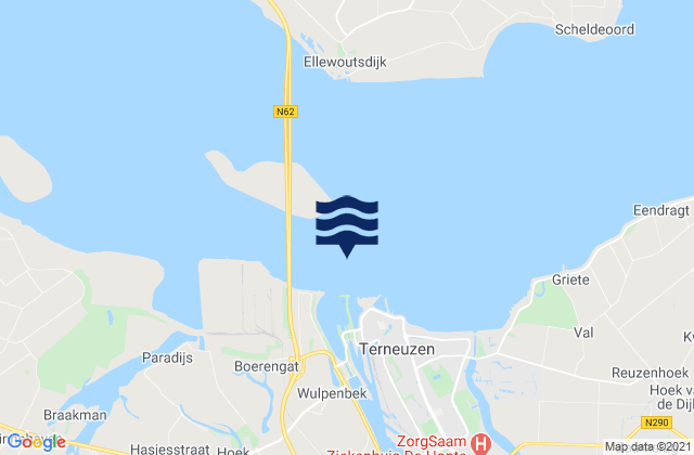Terneuzen, Netherlands潮水