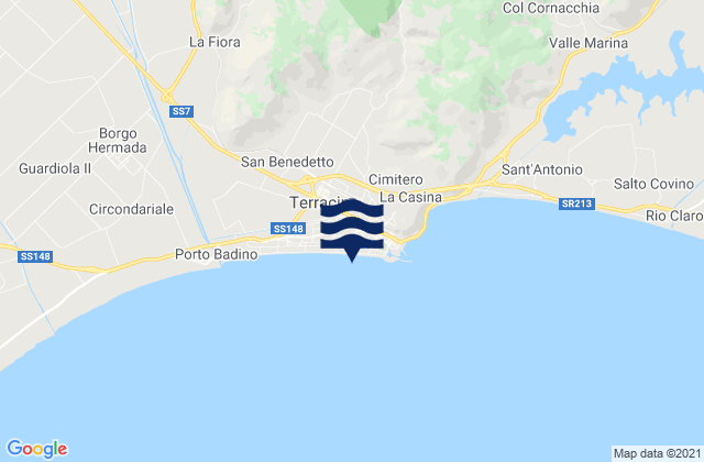 Terracina, Italy潮水