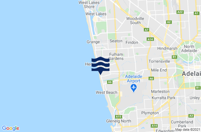 Thebarton, Australia潮水