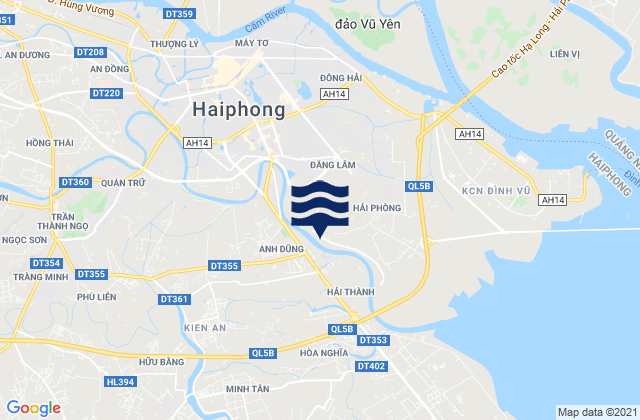 Thành Phố Hải Phòng, Vietnam潮水