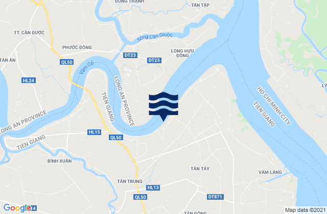 Thị Xã Gò Công, Vietnam潮水