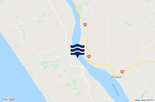 Tikinui, New Zealand潮水