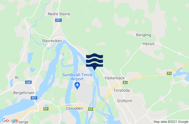 Timrå Kommun, Sweden潮水