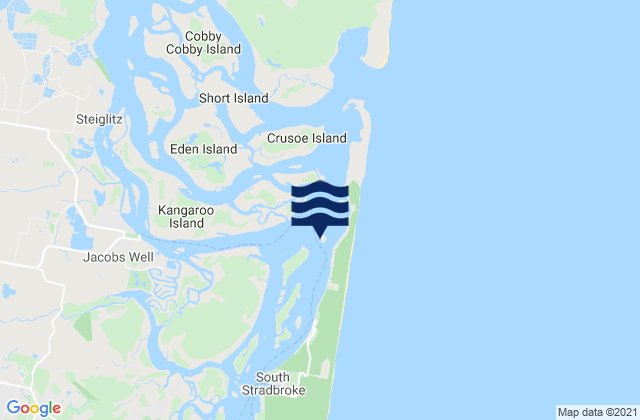 Tipplers Island, Australia潮水