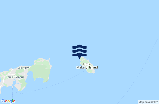 Tiritiri Matangi Island, New Zealand潮水