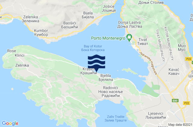 Tivat, Montenegro潮水