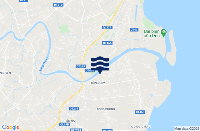 Tiền Hải, Vietnam潮水