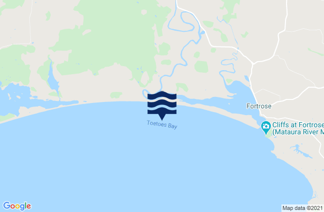Toetoes Bay, New Zealand潮水