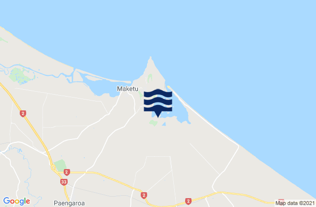 Tokerau Bay, New Zealand潮水