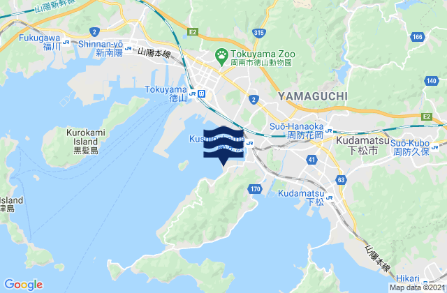 Tokuyama Wan, Japan潮水