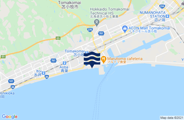 Tomakomai, Japan潮水