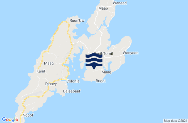 Tomil Municipality, Micronesia潮水