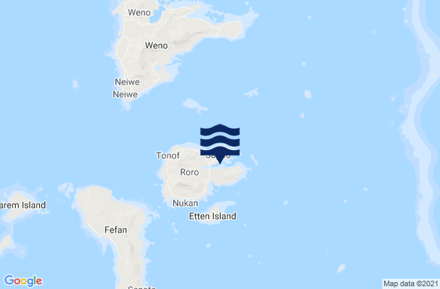 Tonoas Municipality, Micronesia潮水
