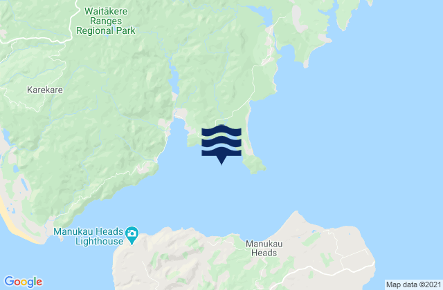 Torea Bay, New Zealand潮水