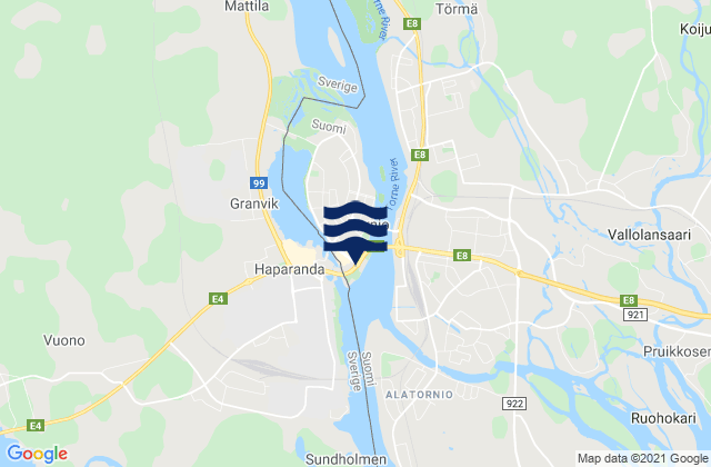 Tornio, Finland潮水