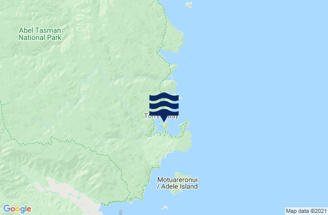 Torrent Bay, New Zealand潮水