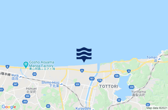 Tottori, Japan潮水