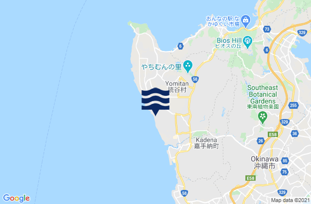 Toya, Japan潮水
