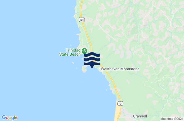 Trinidad Bay, United States潮水