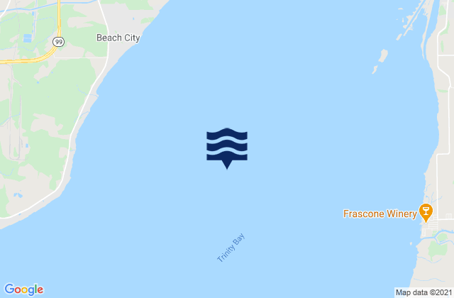 Trinity Bay, United States潮水