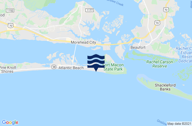 Triple Ess Marina (Bogue Sd.), United States潮水