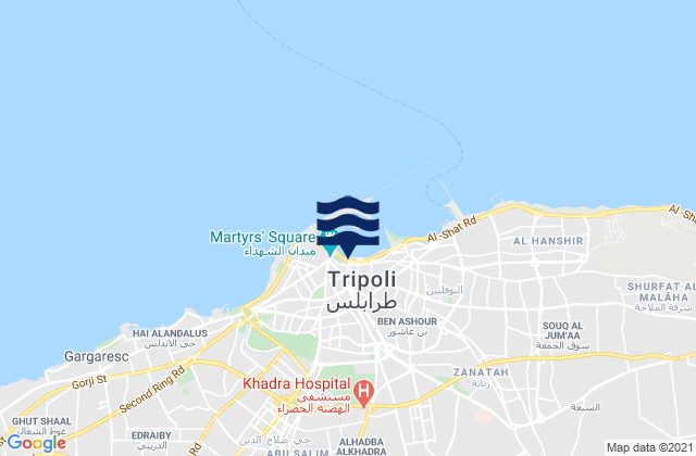 Tripoli, Libya潮水