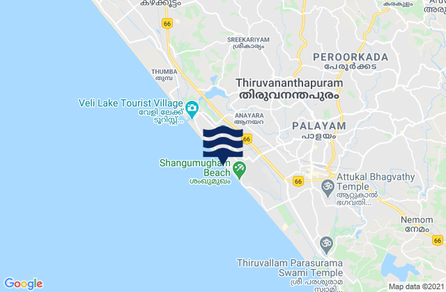 Trivandrum, India潮水