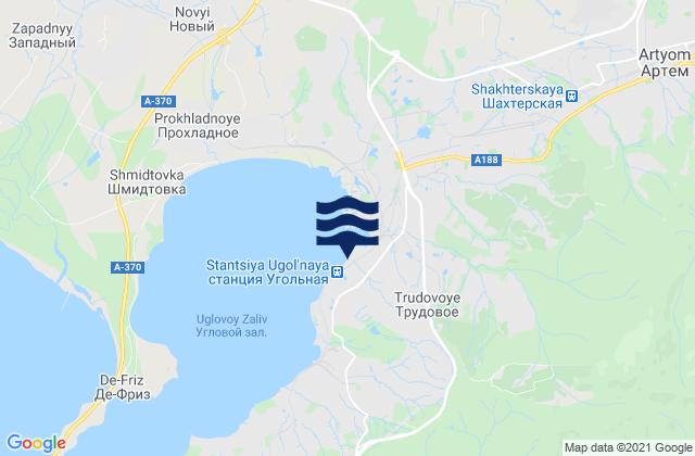 Trudovoye, Russia潮水