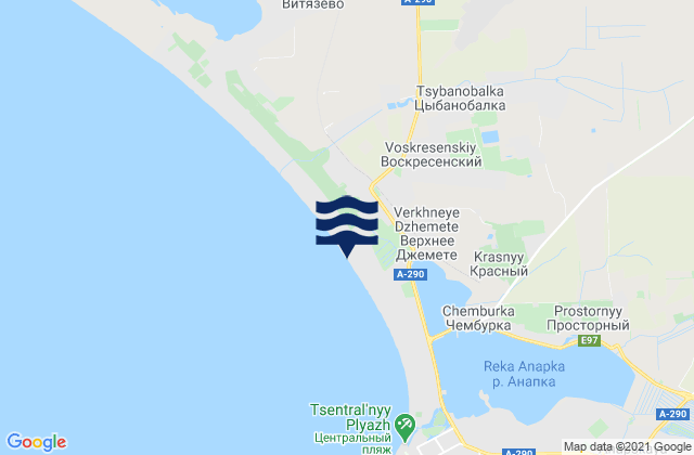 Tsibanobalka, Russia潮水
