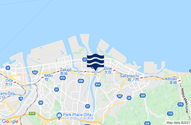 Tsurusaki, Japan潮水