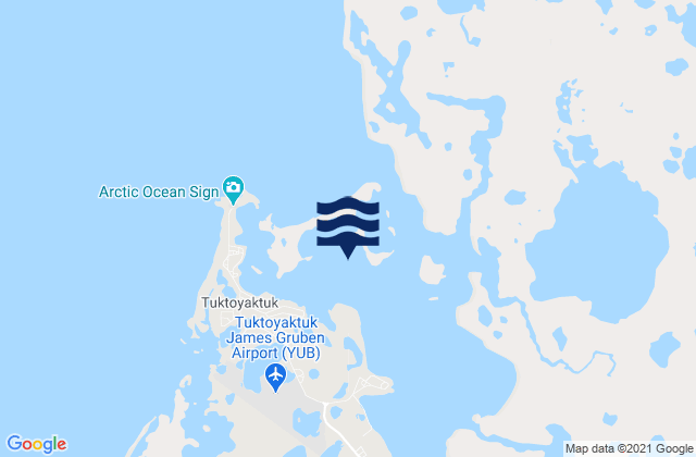 Tuktoyaktuk Mackenzie Bay, United States潮水