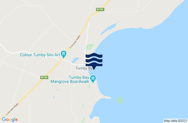 Tumby Bay, Australia潮水