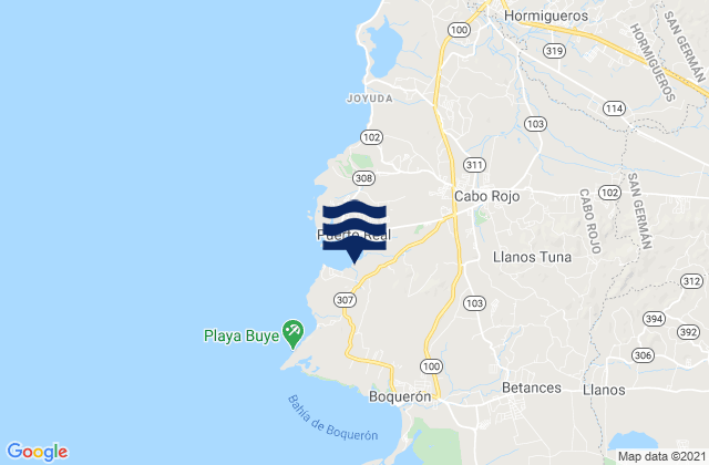 Tuna Barrio, Puerto Rico潮水
