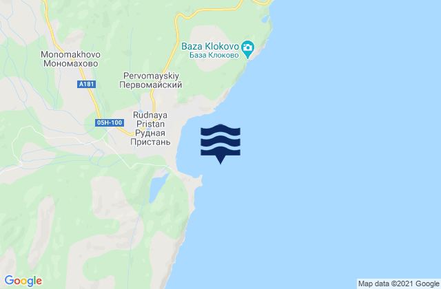 Tyutikha Bay, Russia潮水