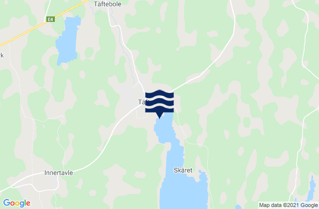 Täfteå, Sweden潮水
