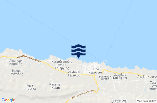 Témplos, Cyprus潮水
